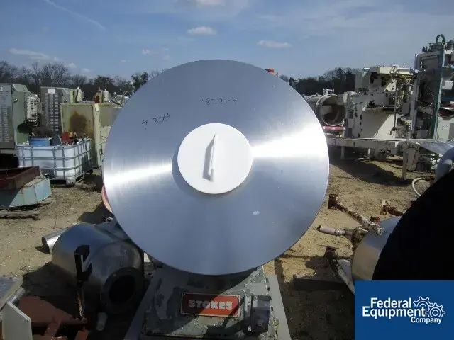 Used Stokes 48" STOKES COATING PAN S/S Coating Pans New Jersey US | Federal Equipment Company #127716