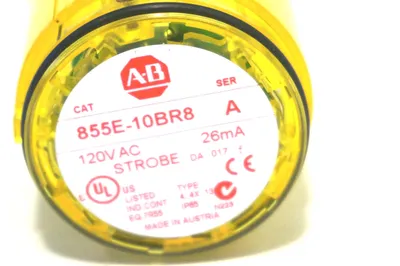 NEW ALLEN BRADLEY 855E-10BR8 STACK LIGHT SER.A 855E10BR8