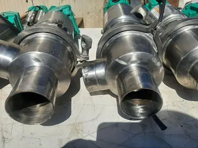 USED TRI-CLOVER 761TR 10W-29S-21/2-316L-12-1