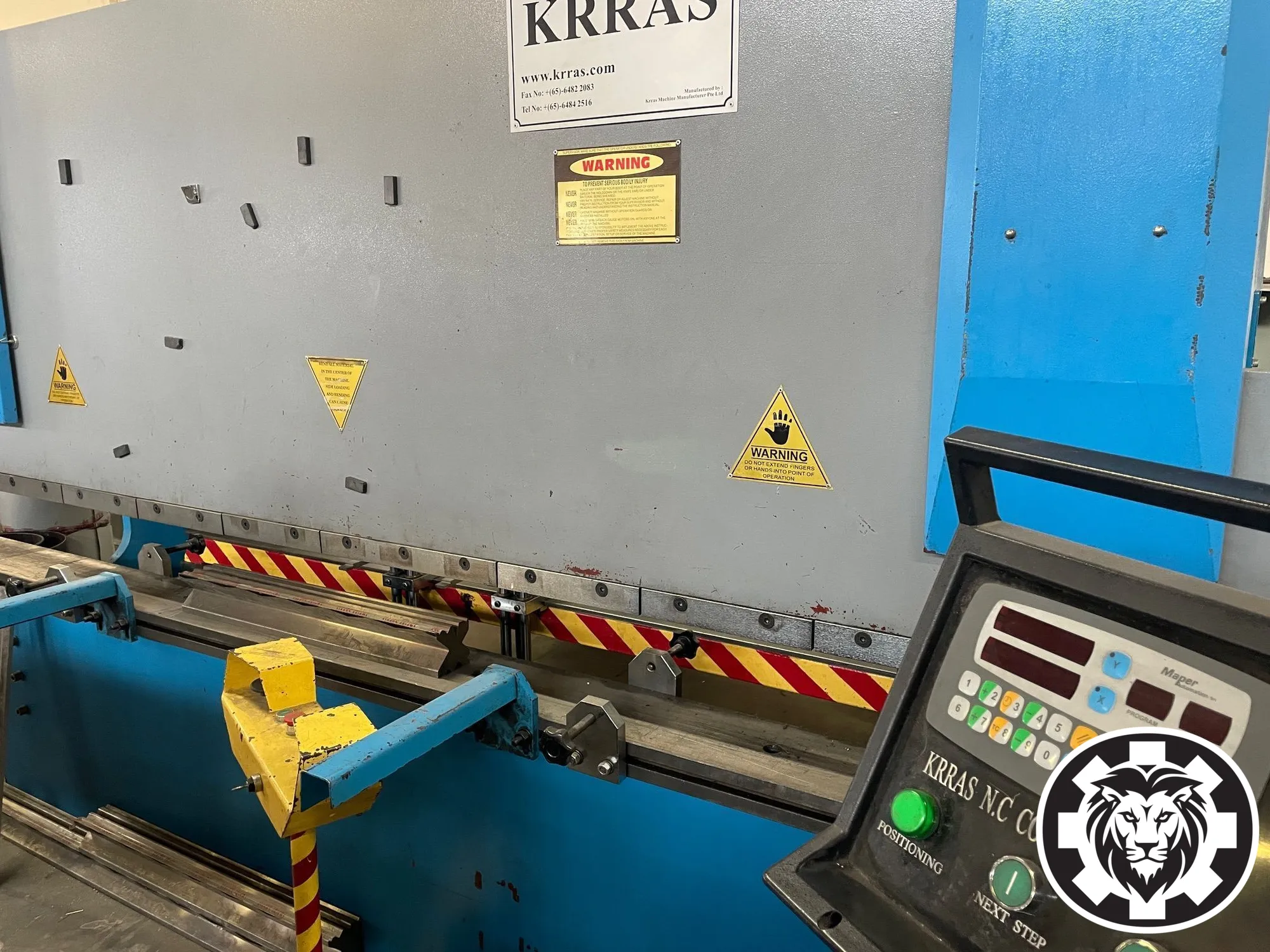 Krras APB 80-3100 Press Brake, 2010 - Open to Offers!