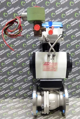 2-1/2" Milwaukee Valve with UniTorq M-148 DA/DLS Actuator and VAC Positioner New