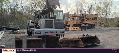 Used 2001 GRADALL XL3100 Wheel Excavators New York US | Proxy Equipment #1424201