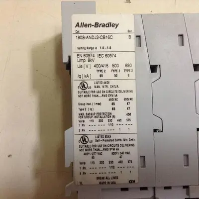 USED ALLEN BRADLEY 190S-ANDJ2-CB16C SER B