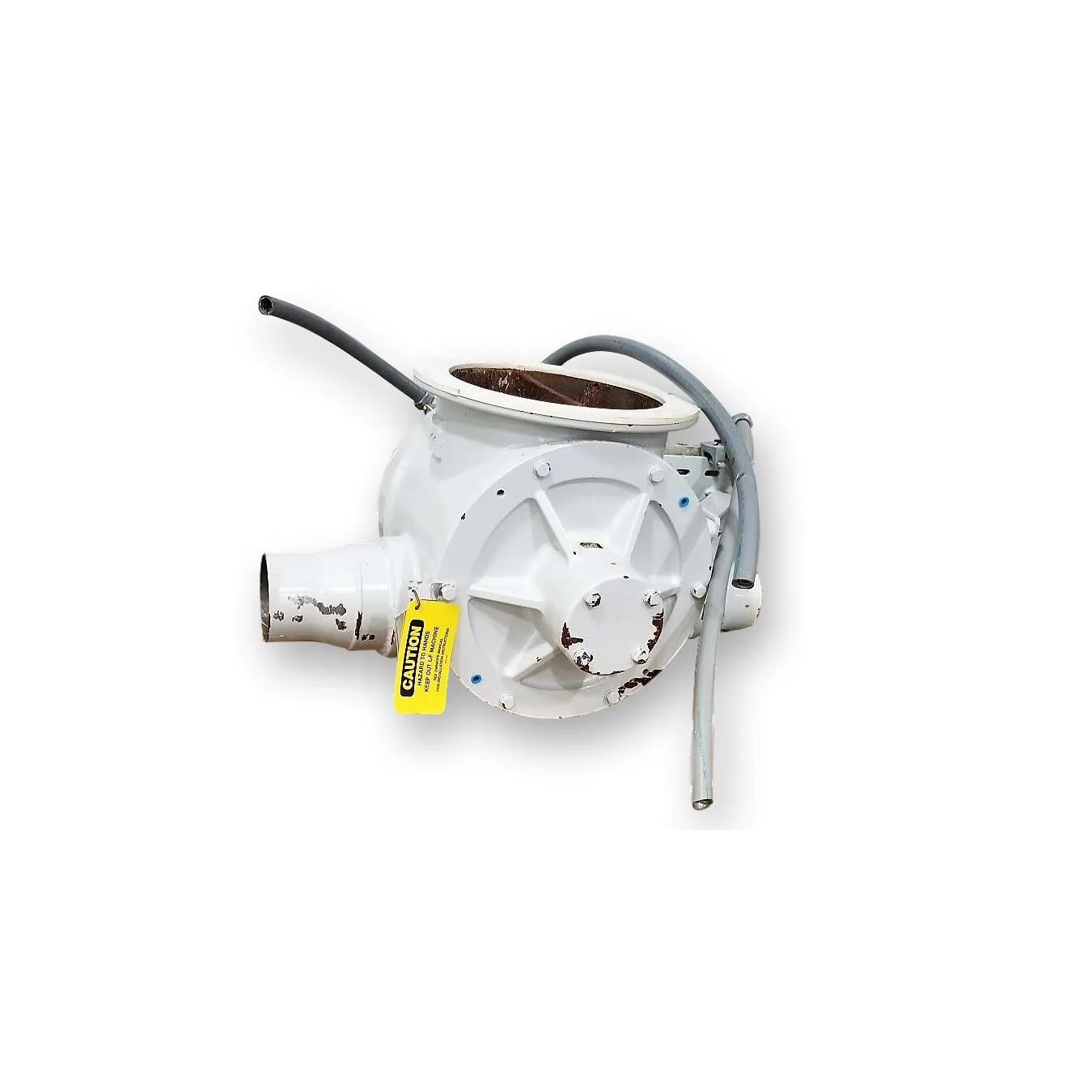 Used 4" Premier Pneumatic Conveying Scale Diverter Valve w/ 10" outlet