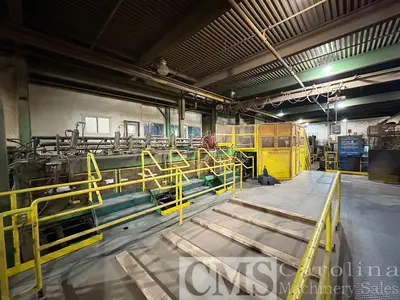 Used COMPLETE SAWMILL OPTIMIL, COMACT, COE NEWNES, USNR, MILLTECH Sawmill Circles CA | CAROLINA MACHINERY SALES #1328272