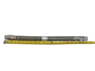 NEW SENIOR FLEXONICS 39381203 STAINLESS HOSE 3/4" 500PSI 300F