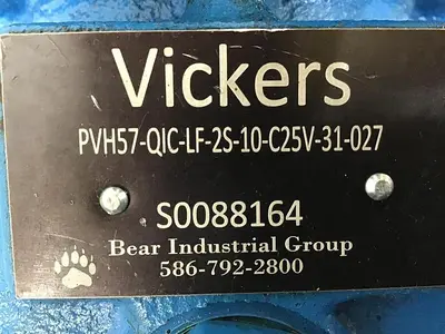 USED VICKERS PVH57QICLF2S10C25V31027