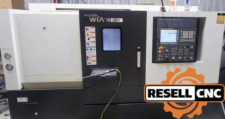 Used 2018 Hyundai Wia HD2200 CNC Lathes Florida US | Resell CNC #1348138