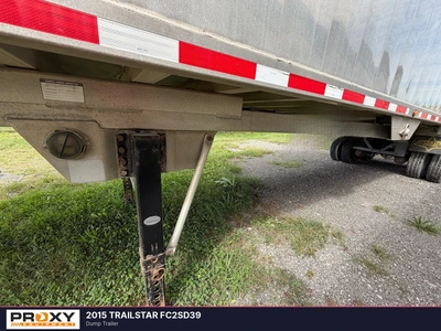Used 2015 TRAILSTAR FC2SD39 Dump Trailers Ohio US | Proxy Equipment #1498217