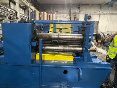 36" x 7.00" x  20,000# Wean Slitting Line