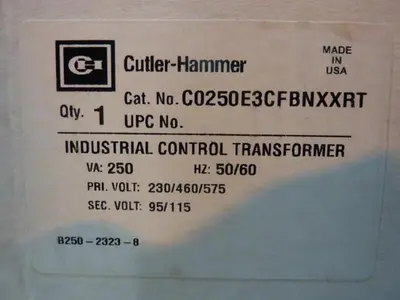 NEW CUTLER HAMMER C0250E3CFBNXXRT