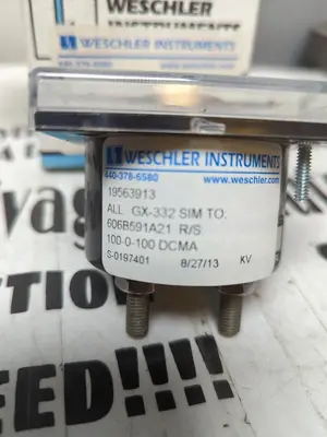 New | in-Stock WESCHLER 19563913 Meters - Misc | Surplus Asset Holdings #1206858