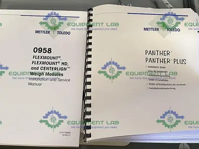 USED METTLER TOLEDO PANTHER DIGITAL WEIGHT DISPLAY & LENZE ESV4 INVERTER IN ENCLOSURE