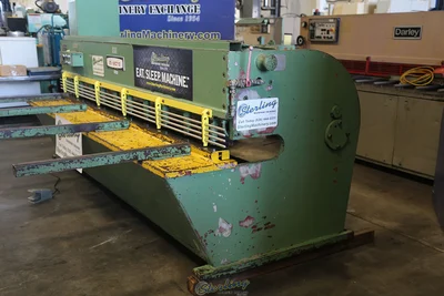 Used DI-ACRO 10FTX1/8IN Power Squaring Shears (Gauge) California US | Sterling Machinery Exchange #1467182