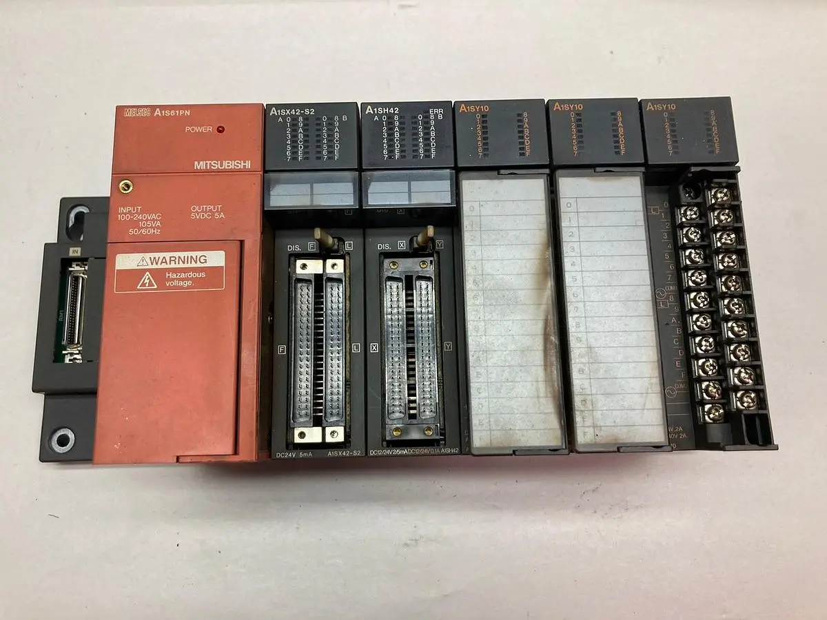 USED MITSUBISHI A1S61PN A1SX42-S2 A1SH42 A1SY10