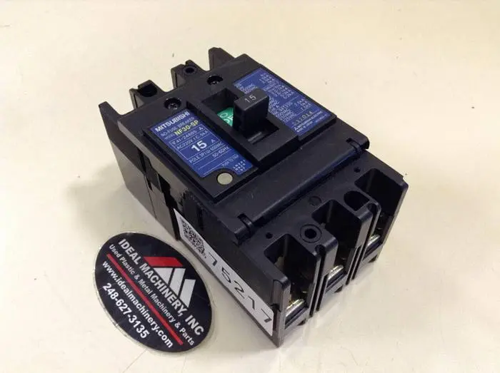 Used MITSUBISHI NF30-SP-15 Circuit Breakers Michigan US | Ideal Machinery #574777