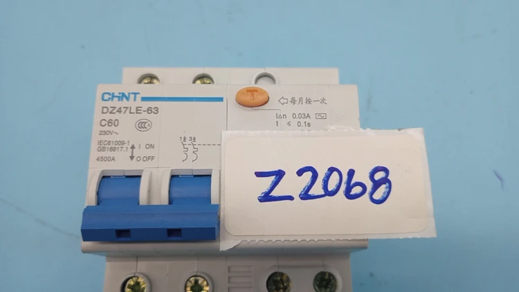 Used CHINT DZ47LE-63  C60 Circuit Breakers Arizona US | ASSET CONVERSION SPECIALISTS, INC. #306178