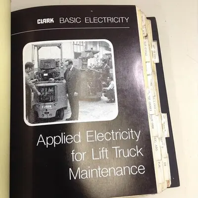 USED CLARK EQUIPMENT SCR MANUALS