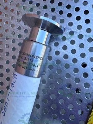 NEW SANI TECH STHT-R-HD-0750 96" SILICONE HOSE W/ 1" SANITARY FITTING
