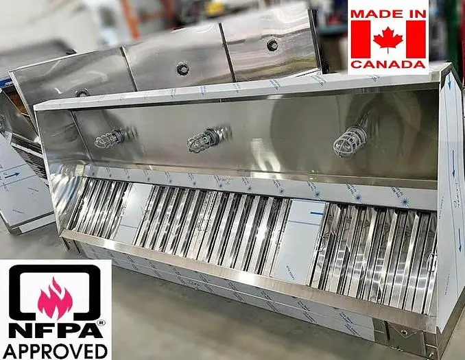 Stainless steel fabrication - vent hoods - tables - sinks - shelving etc.