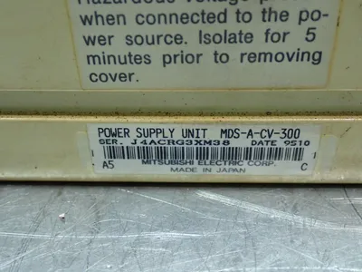Used MITSUBISHI MDSACV300 Power Supplies | HGR 24 #738767