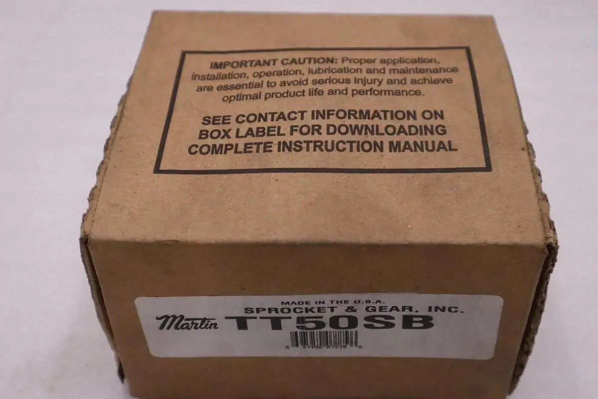 MARTIN TT50SB TORQUE LIMITER 1" BORE 5" OD 2650 IN-LBS TORQUE NEW IN BOX #GF649