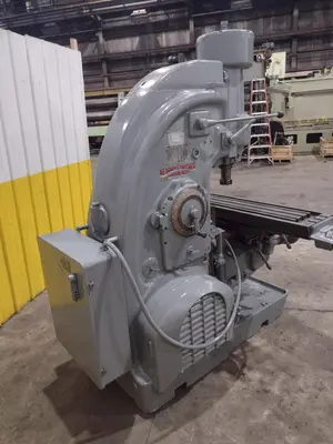 #3 KEARNEY & TRECKER MILWAUKEE MODEL #3 VERTICAL MILLING MACHINE 64" x 13" x 10 HP: YOBRO #24458