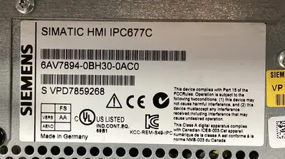 USED Siemens Simatic