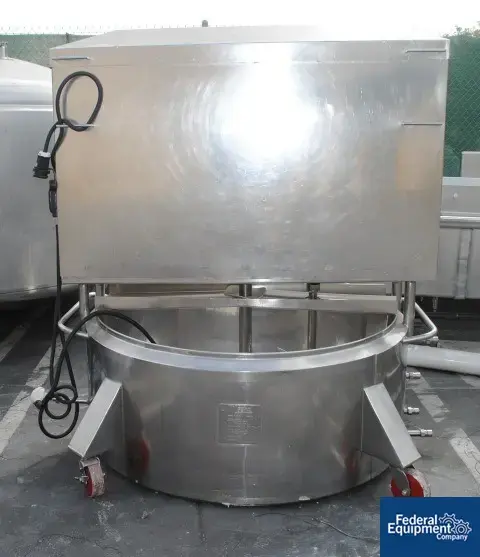 Used DCI 750 Liter DCI Double Motion Kettle, S/S, 115# Stainless Steel Tanks California US | Federal Equipment Company #125791
