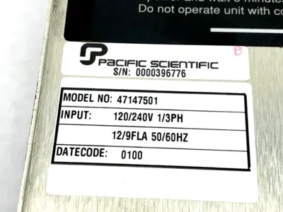 Used PACIFIC SCIENTIFIC HIGH-RES. SERVO DRIVE CONTROLLER 24-BIT 1/3PH Servo Drives | Maverick Industrial Sales #1104785