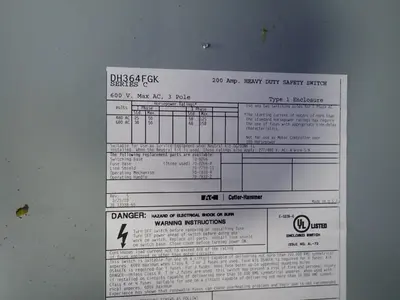 USED EATON DH363FGK