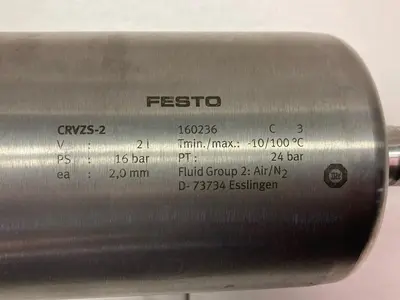 Used FESTO CRVZS-2 Cryogenic & Gas Tanks Ohio US | Surplus Asset Holdings #1236025