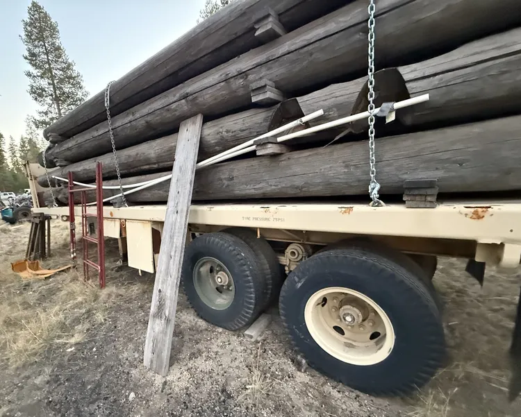 Used ARMY Flatbed Semi Trailer Flatbed Trailers Oregon US | Heavy Wall Consulting #1659345