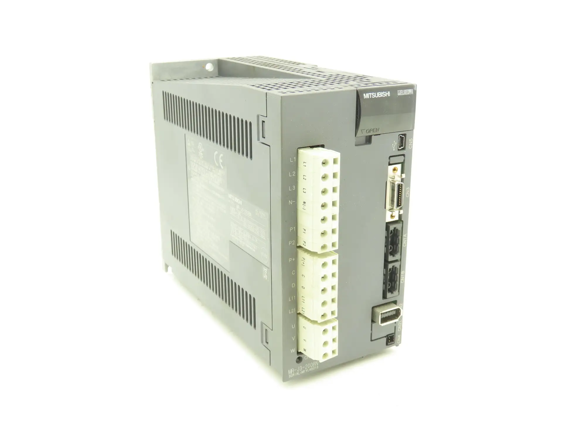 Mitsubishi MR-J3-200BN AC Servo Inverter Drive 2kW 200-240V 3Ph MELSERVO J3