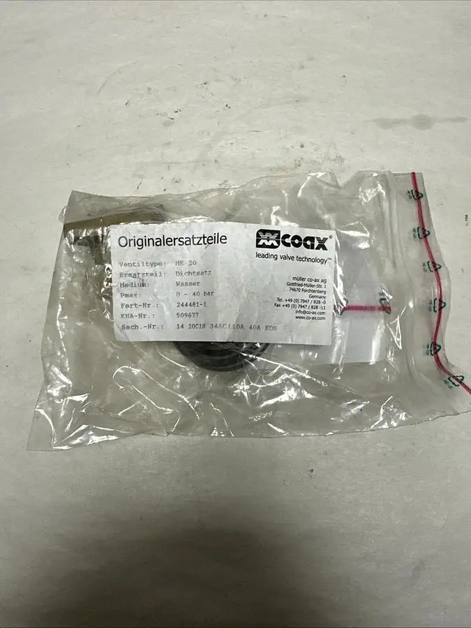 Used CO-AX 244481-1 Pump & Valve Parts Ohio US | Surplus Asset Holdings #1246982