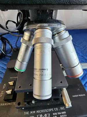 USED THE MM MICROSCOPE INC WM40