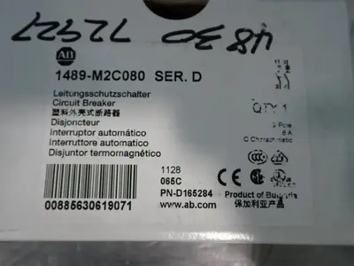 NEW ALLEN BRADLEY 1489M2C080