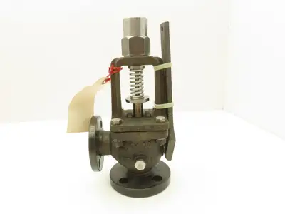 Kunkle FF2251 Safety Relief Steam Valve 1"x 1" Flanged 42 PSI