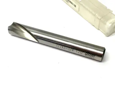 New | in-Stock TOOLMEX NC SPOTTING DRILL 1/2" DIAMETER HSS 120° POINT 51651243 HSS/Cobalt Drills Michigan US | Maverick Industrial Sales #1091017