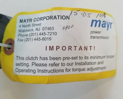 NEW Mayr 0/400.400.1