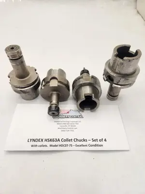 Used LYNDEX HSK63A COLLET CHUCK Misc Industrial Equipment Kentucky US | Aucto #688009