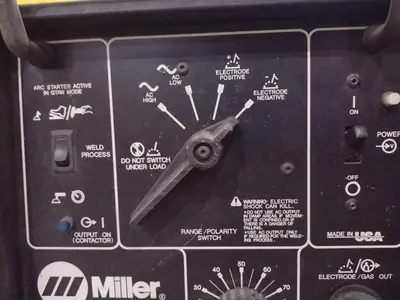 150 AMP MILLER ECONOTIG - AC/DC TIG WELDER POWER SOURCE: STOCK #23029
