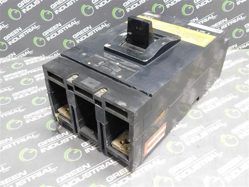 Square D LAF2640036M6269 Circuit Breaker 400A 2P 600VAC Used