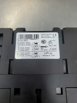 Siemens 3RT10363BB40 Power Contactor w/3RH19212HA22 Module. 4E49