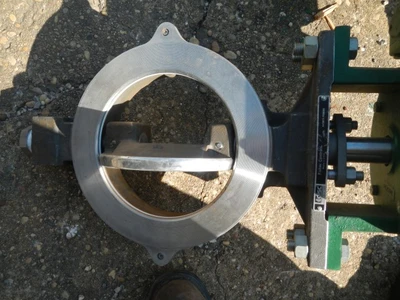 Fisher 8" 150 Class, 316 Stainless E-Disc Control Valve