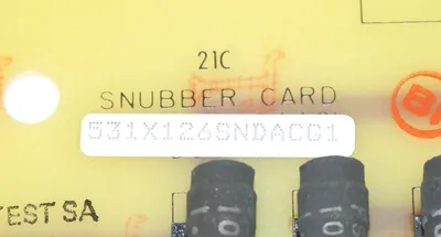 NEW GENERAL ELECTRIC GE 531X126SNDACG1 SNUBBER BOARD