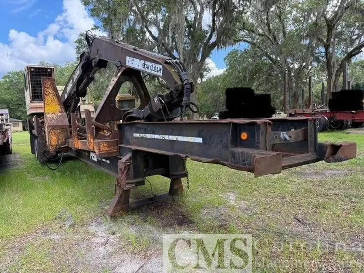 USED 2004 BARKO 395ML LOG LOADER WITH 42 IP CTR SLASHER SAW
