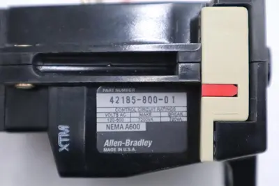 Allen Bradley AB 42185-800-01 Thermal Overload Unit 120-600VAC STK H1554A