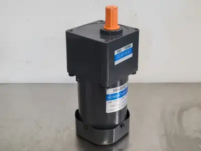 60W AC Inductor Motor 5RK60GU-EF w/ Gear Head 5GU 100KB