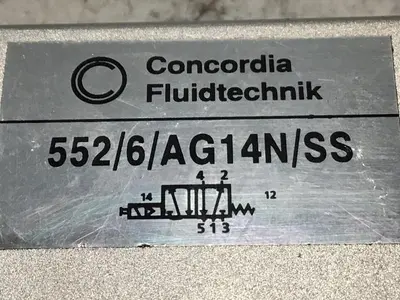 USED CONCORDIA FLUIDTECHNIK 552/6/AG14N/SS